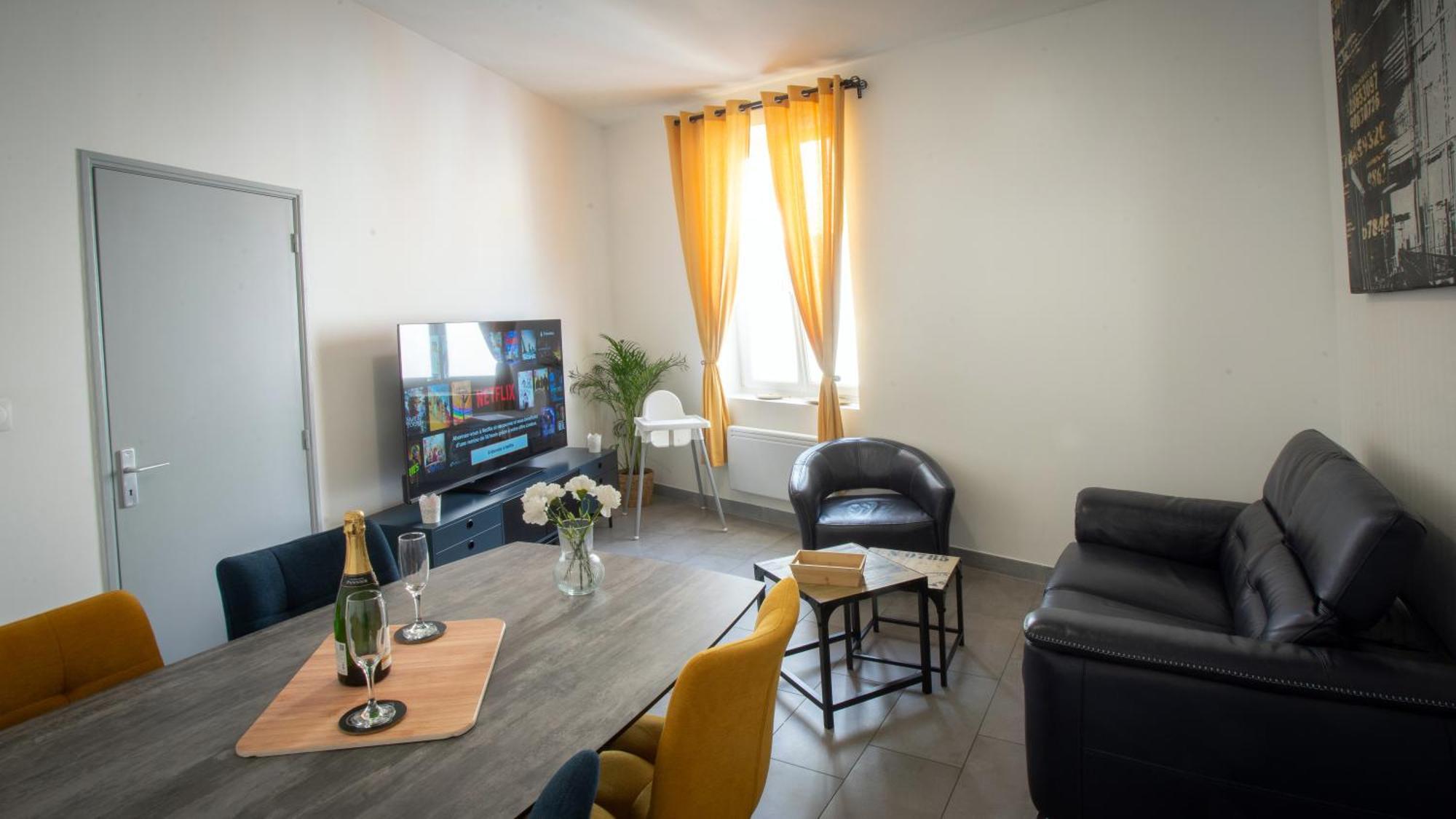 Apparemment T3 Au Coeur Champenois Apartment Charly-sur-Marne Luaran gambar
